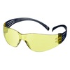 SecureFit™ 100 Schutzbrille, blaue Bügel, Antikratz-/Anti-Fog-Beschichtung, gelbe Scheibe, SF103AF-BLU-EU